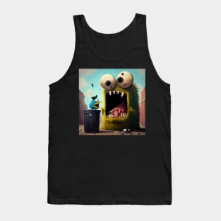 The Garbage Monster, a Trash Beast Emerges Tank Top